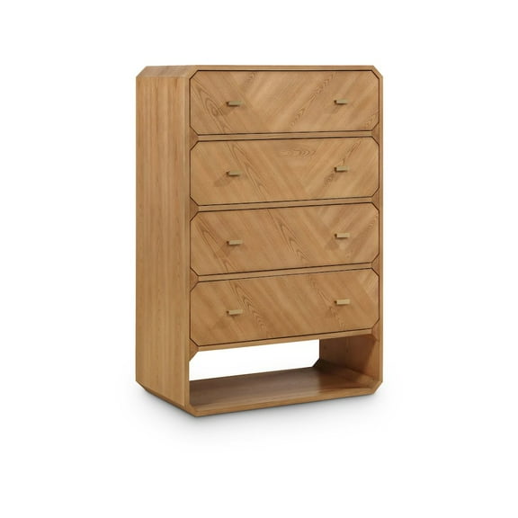 Meridian Furniture Parker Natural Ash Veneer Chest