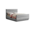 thumbnail image 1 of Meridian Furniture Paxton Grey Chenille Fabric Queen Bed, 1 of 8