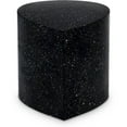 thumbnail image 1 of Meridian Furniture Petal Black Terrazzo Pattern Iron Metal Table Coffee Table, 1 of 6