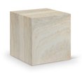 thumbnail image 1 of Meridian Furniture Piazza Travertine Finish Concrete Indoor/Outdoor End Table, 1 of 7