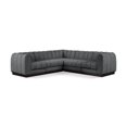 thumbnail image 1 of Meridian Furniture Quinn 101" 5-Piece Fabric Modular Sectional in Dark Gray, 1 of 14
