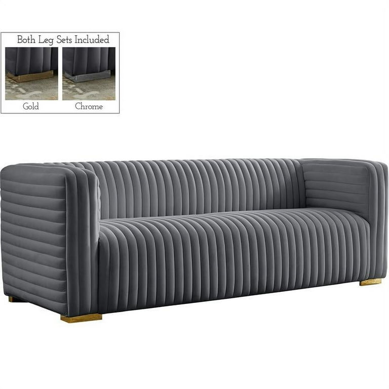 Meridian Furniture Ravish Velvet Sofa Meridian Furniture Ravish Velvet Sofa