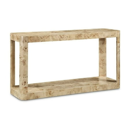 Meridian Furniture Reeves Burl Console Table