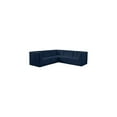 thumbnail image 1 of Meridian Furniture Relax Navy Velvet Modular Sectional, 1 of 10