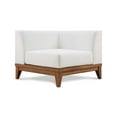 thumbnail image 1 of Meridian Furniture Rio Off White Water Resisting Corner Chair, 1 of 6