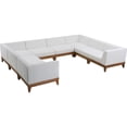 thumbnail image 1 of Meridian Furniture Rio Off White Water Resisting Fabric Modular Sectional, 1 of 4
