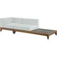 thumbnail image 1 of Meridian Furniture Rio Off White Water Resisting Fabric Modular Sofa, 1 of 14