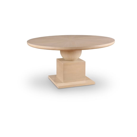 Meridian Furniture Rishal Oak Veneer Dining Table