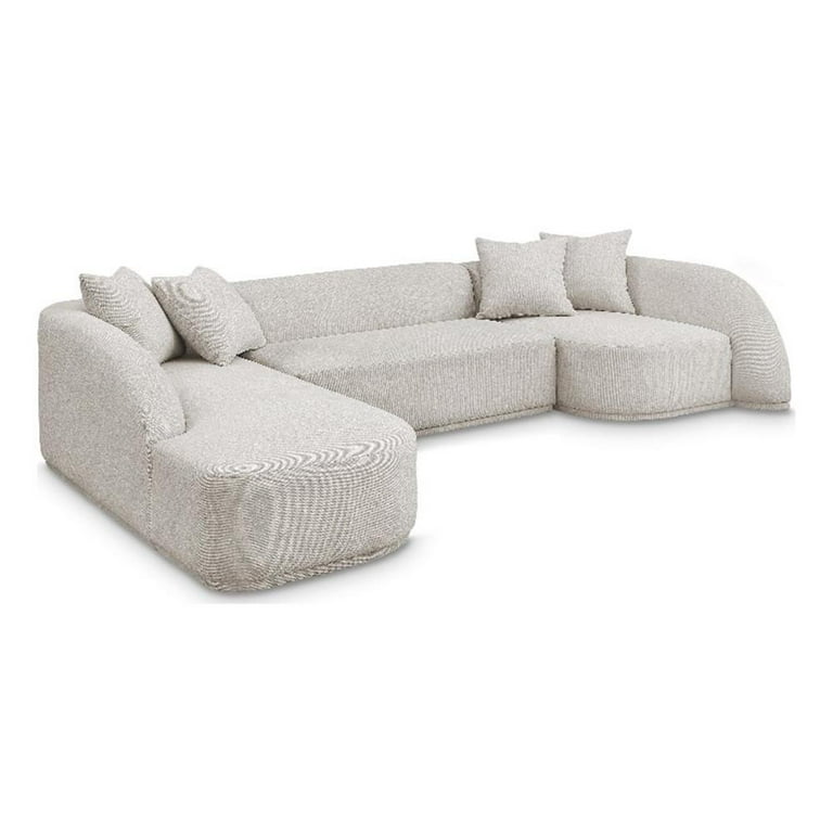 Meridian Furniture Julia Velvet Modular Sectional 5D Meridian Furniture Julia Velvet Modular Sectional 5D