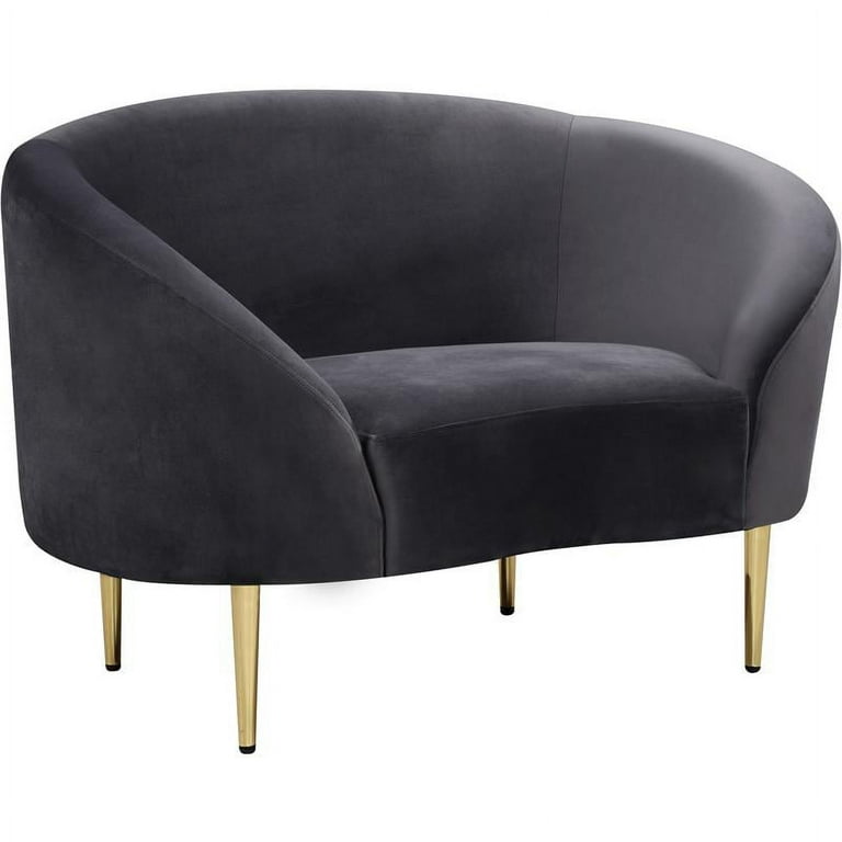 Meridian Furniture Ritz Velvet Chair Meridian Furniture Ritz Velvet Chair