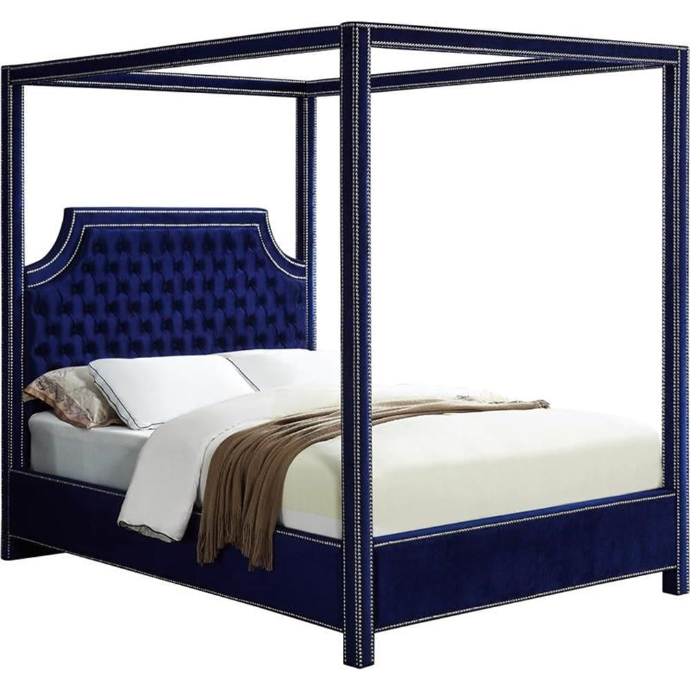 Meridian Furniture Rowan Velvet King Bed Meridian Furniture Rowan Velvet King Bed