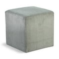 thumbnail image 1 of Meridian Furniture Roy Grey Ottoman/Stool, 1 of 8