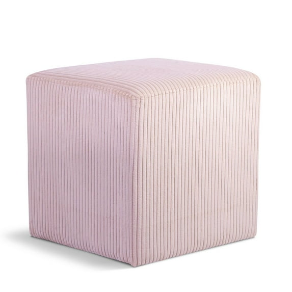 Meridian Furniture Roy Pink Ottoman/Stool