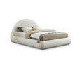 thumbnail image 1 of Meridian Furniture Rudy Cream Teddy Fabric Full Bed, 1 of 11