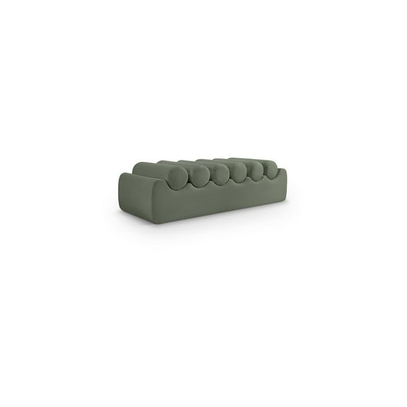 Meridian Furniture Rumble Green Vegan Leather Bench