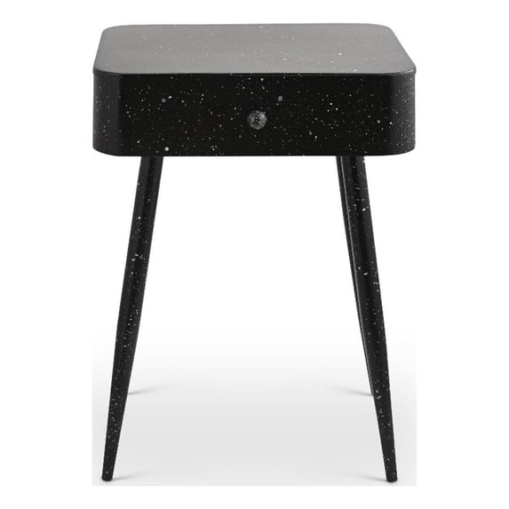 Meridian Furniture Rylan Black Iron Night Stand