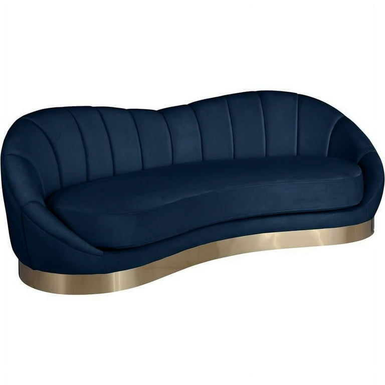 Meridian Furniture Shelly Velvet Sofa Meridian Furniture Shelly Velvet Sofa