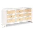 thumbnail image 1 of Meridian Furniture Siena White Ash Wood and Natural Cane Dresser, 1 of 12