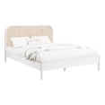 thumbnail image 1 of Meridian Furniture Siena White Queen Bed, 1 of 7