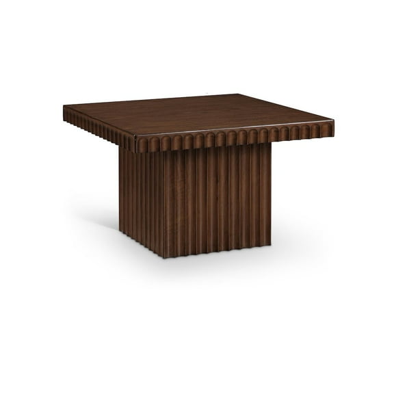 Meridian Furniture Spencer Brown Oak Veneer Coffee Table