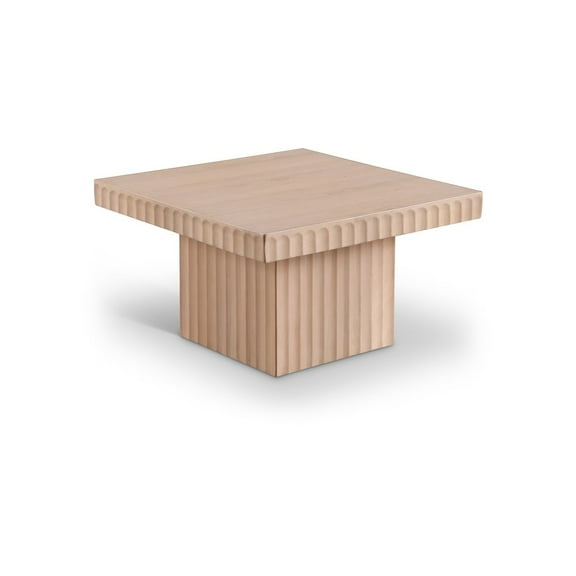 Meridian Furniture Spencer Natural Oak Veneer Coffee Table