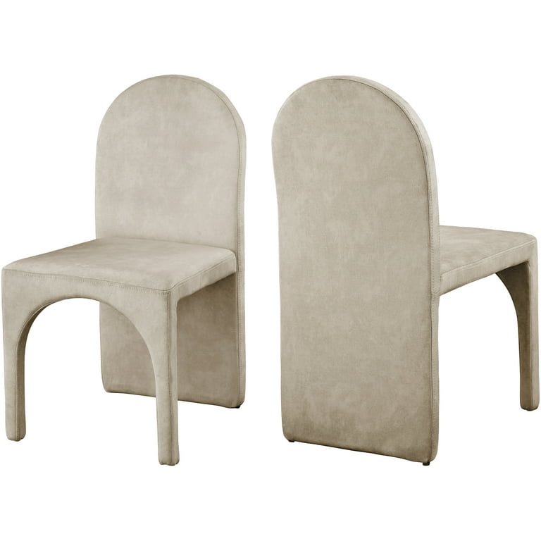 Meridian Furniture Summer Velvet Dining Side Chair Meridian Furniture Summer Velvet Dining Side Chair