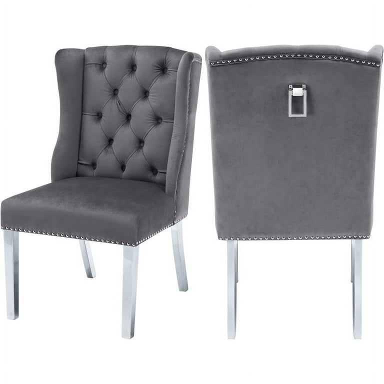 Meridian Furniture Suri Velvet Dining Chair Meridian Furniture Suri Velvet Dining Chair