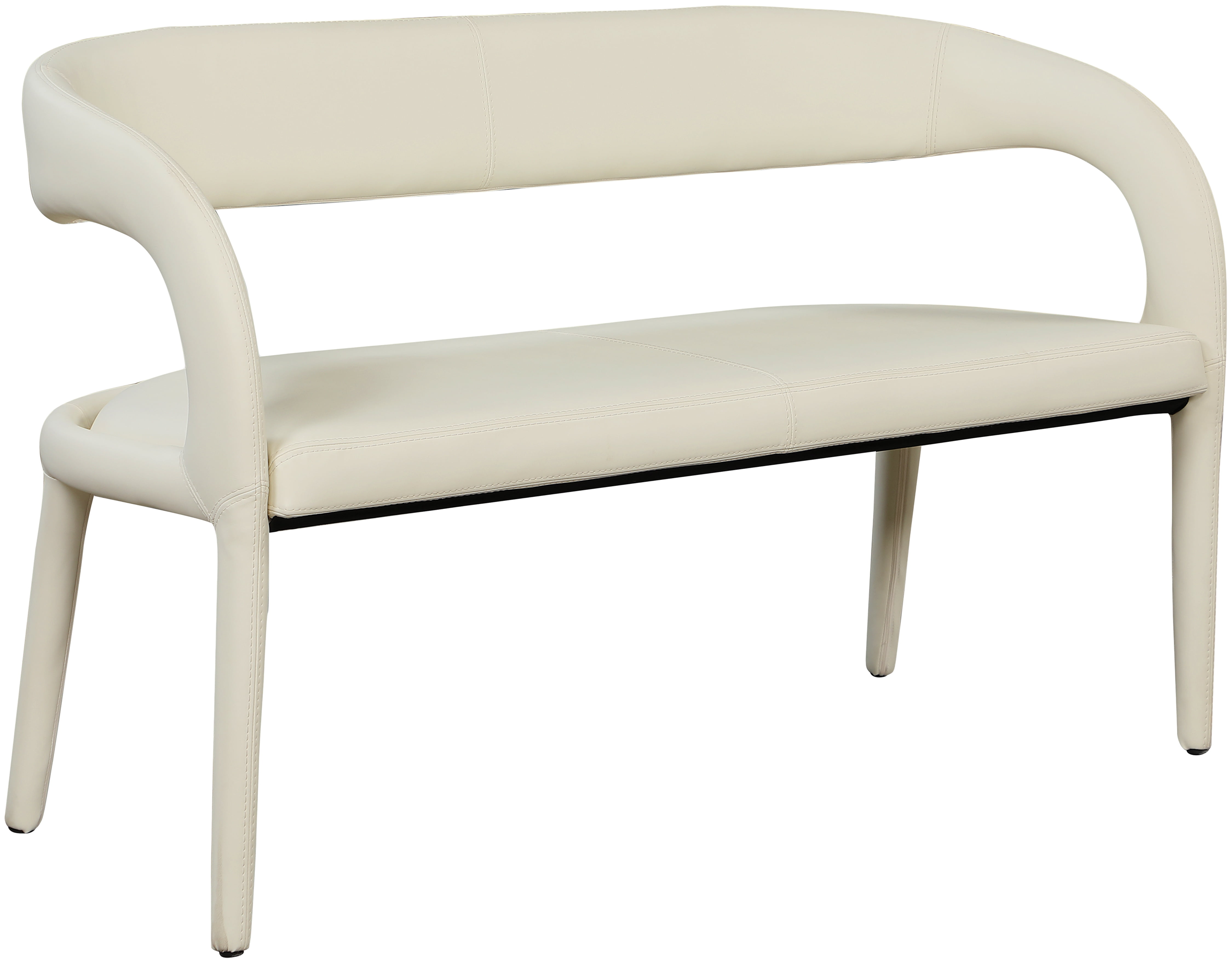 Meridian Furniture Sylvester Faux Leather Bench Meridian Furniture Sylvester Faux Leather Bench