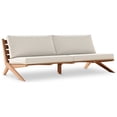 thumbnail image 1 of Meridian Furniture Tahiti Off White Water Resisting Outdoor Sofa, 1 of 40