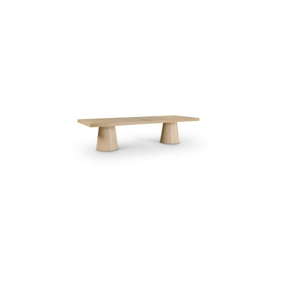 Meridian Furniture Tavolo Natural Oak Veneer Dining Table