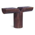 thumbnail image 1 of Meridian Furniture Tee Brown Console Table, 1 of 10