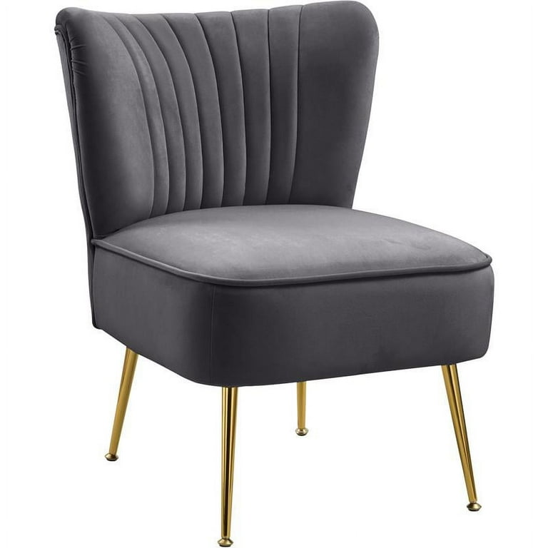 Meridian Furniture Tess Velvet Accent Chair Meridian Furniture Tess Velvet Accent Chair