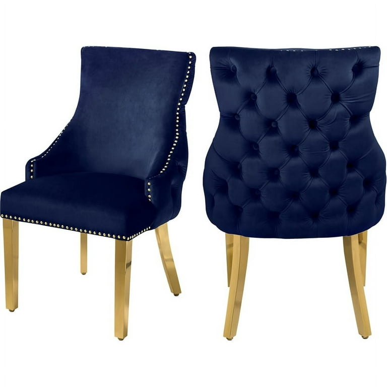 Meridian Furniture Tuft Faux Leather Dining Chair Meridian Furniture Tuft Faux Leather Dining Chair