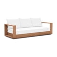 thumbnail image 1 of Meridian Furniture Tulum Off White Water Resisting Outdoor Sofa, 1 of 8