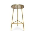 thumbnail image 1 of Meridian Furniture Tuscany Gold Metal Bar Stool, 1 of 7