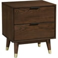 thumbnail image 1 of Meridian Furniture Vance Walnut Night Stand, 1 of 9