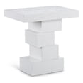 thumbnail image 1 of Meridian Furniture Westmount White End Table, 1 of 7