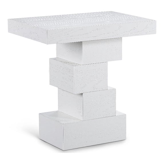 Meridian Furniture Westmount White End Table