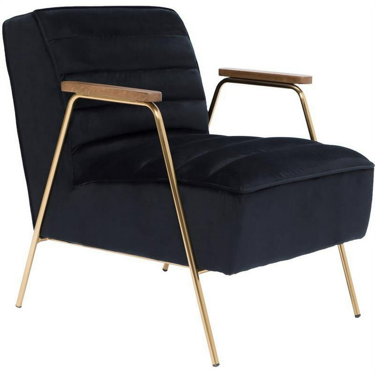 Meridian Furniture Woodford Velvet Accent Chair Meridian Furniture Woodford Velvet Accent Chair
