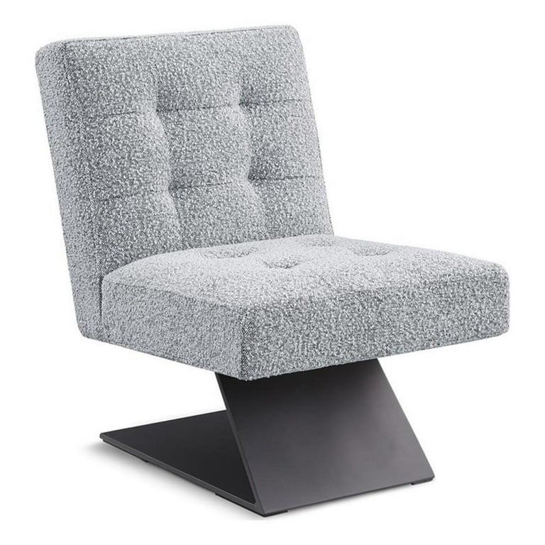 Meridian Furniture Alta Boucle Fabric Accent Chair Meridian Furniture Alta Boucle Fabric Accent Chair