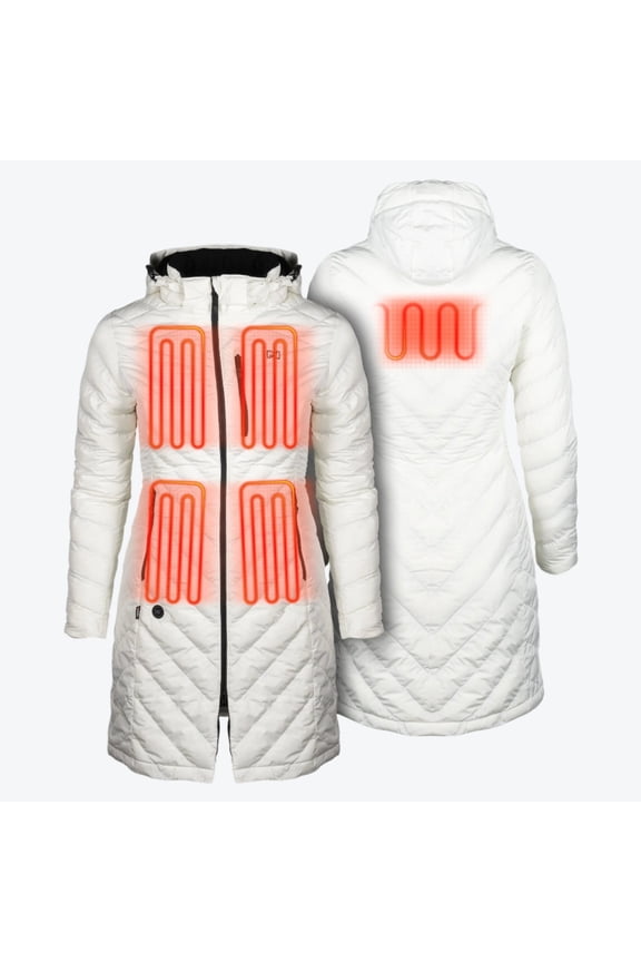 Meridian Heated Jacket Women's - Cream