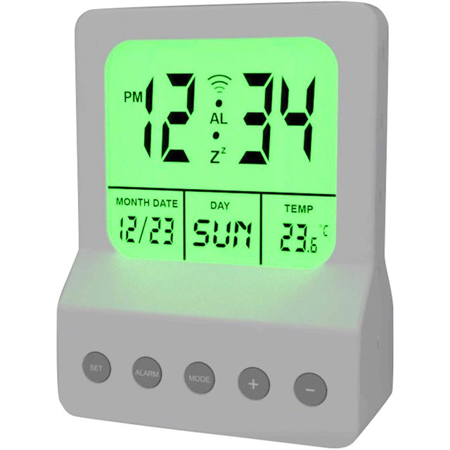 Meridian LED Digital Clock Night Light