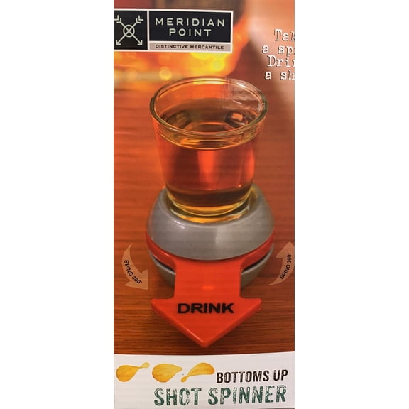 Meridian Point Distinctive Mercantile Bottoms Up Shot Spinner