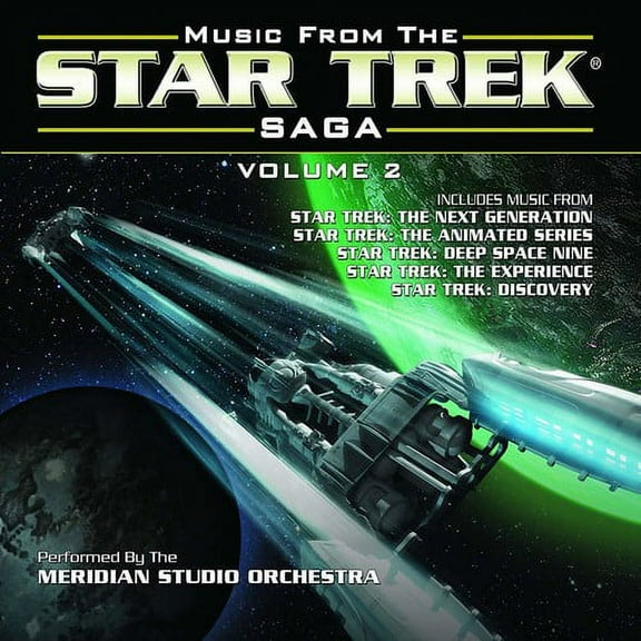 Meridian Studio Orchestra - Music From the Star Trek Saga, Volume 2 - Music & Performance - CD