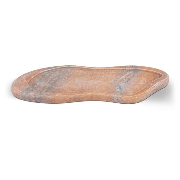 Meridina Furniture Arezzo Pink Marble Tray