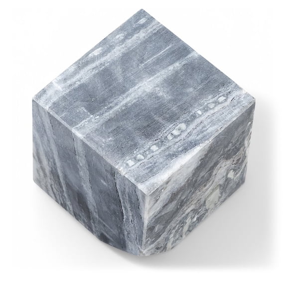 Meridina Furniture Block Panda Marble Decorative Cube