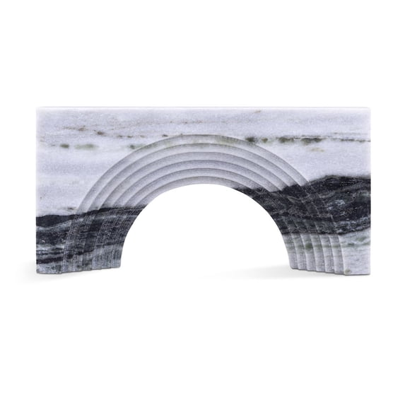 Meridina Furniture Cambre Panda Marble Decorative Object