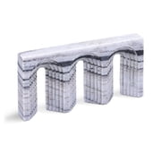 Meridina Furniture Curva Panda Marble Decorative Object