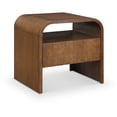 thumbnail image 1 of Meridina Furniture Giada Brown Solid Wood And Veneer Nightstand, 1 of 11