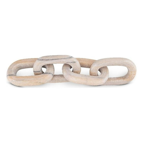 Meridina Furniture Lynx Pink Marble Decorative Chain Links